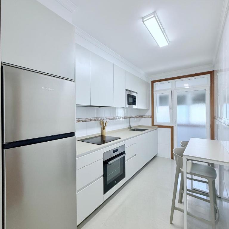 Piso A Revolta II - A Lanzada Sanxenxo - Apartment mit 2 Schlafzimmern, Terrasse und Meerblick - 6