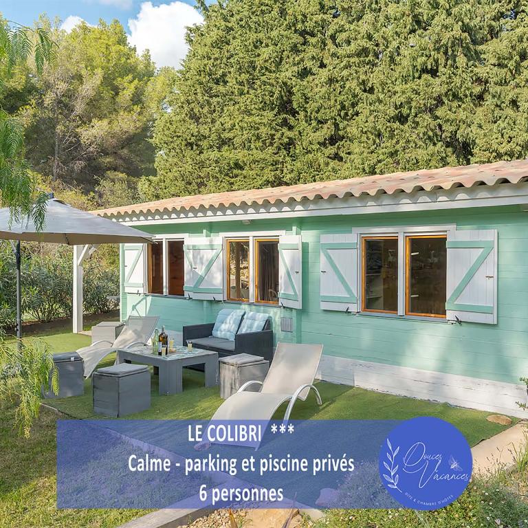"Le Colibri" dans la colline - Maison 2 Chambres - 1