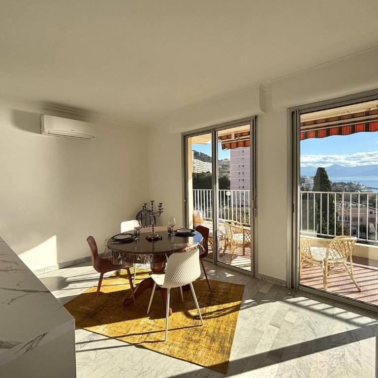 F2 Vue mer le Neptune sanguinaires Ajaccio - Apartment mit 1 Schlafzimmer, Balkon und Meerblick - 10