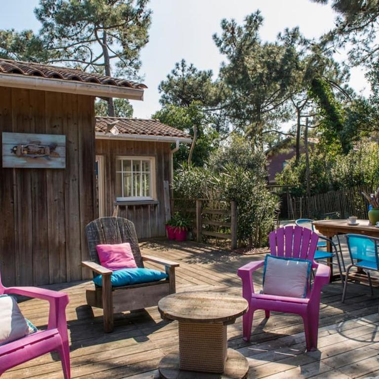 Maison esprit cabane proche océan et bassin - Villa - 5