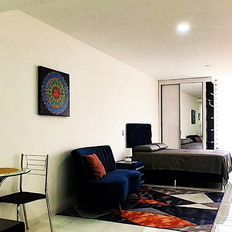 2B - Studio Apartamento 2B en Sirari, Equipetrol Hermoso y Totalmente Equipado - Apartamento de 1 dormitorio - 4