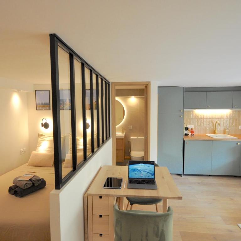 MONACO - MENTON - 4 PERSONS - HYPERCENTER - PARKING - CLIM - FULL RENOVATED - FAST WIFi - Appartement 1 Chambre - 19