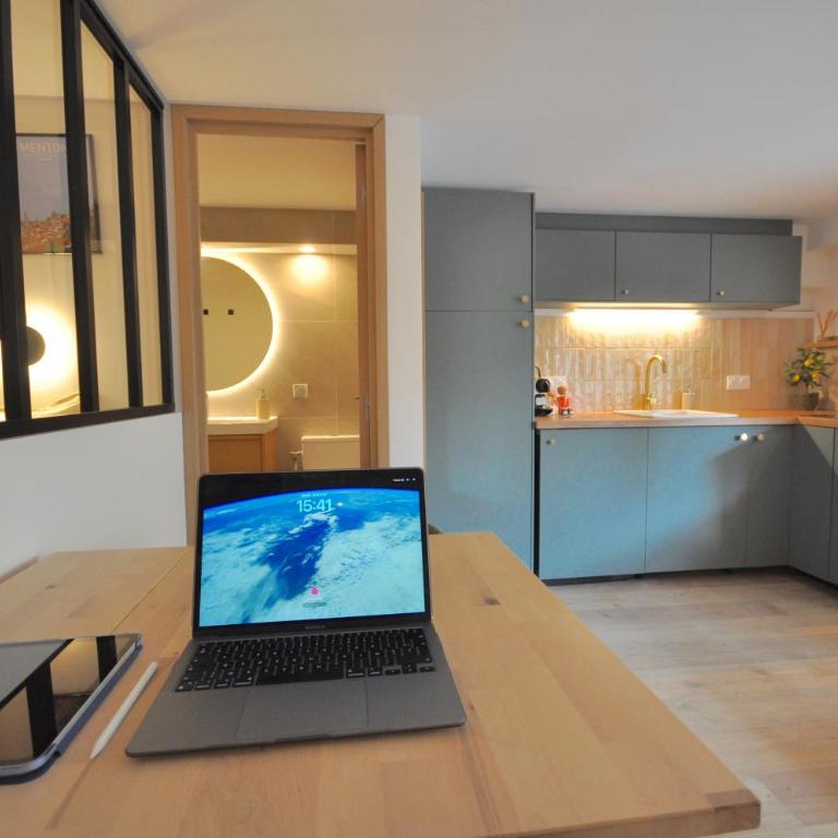 MONACO - MENTON - 4 PERSONS - HYPERCENTER - PARKING - CLIM - FULL RENOVATED - FAST WIFi - Appartement 1 Chambre - 9