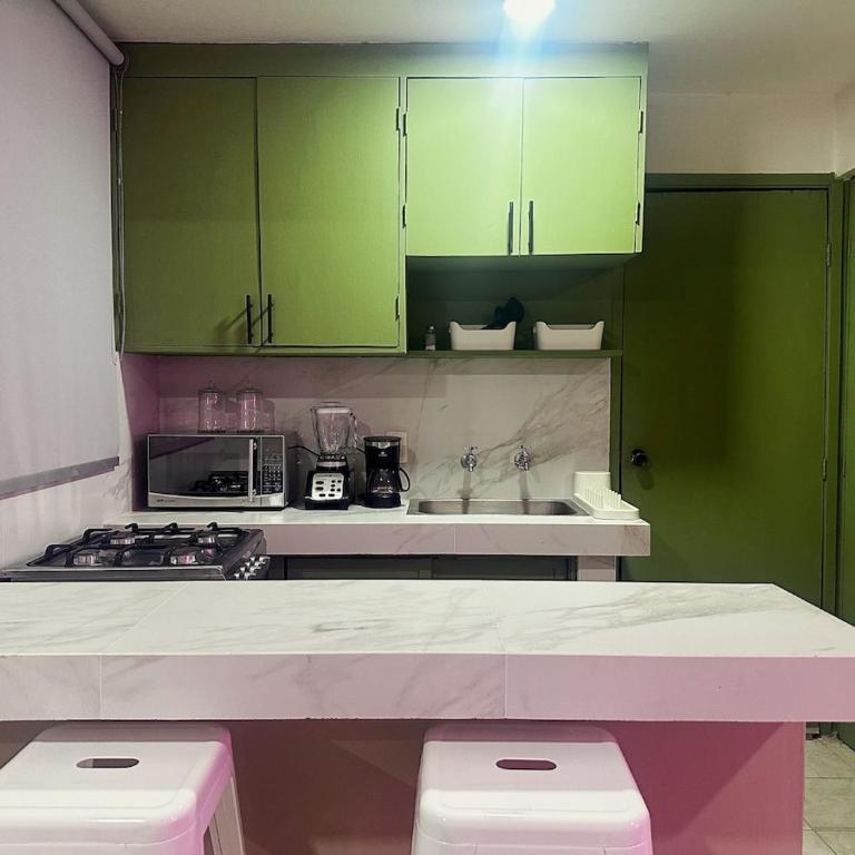 El Depa de Santa Tere - Two-Bedroom Apartment - 8