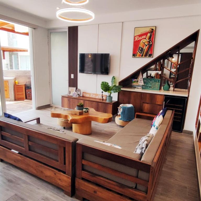 Casa de playa Bujama, 1er Piso, Mala, Asia, Lima, Moravia II - Four-Bedroom Deluxe Apartment - 13
