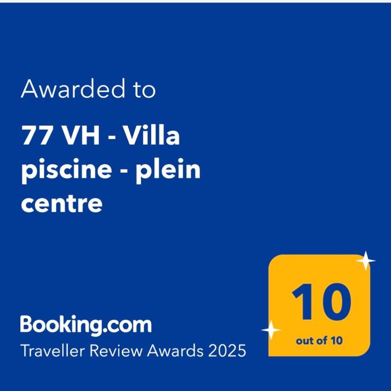 77 VH - Villa piscine - plein centre - Villa avec Piscine Privée - 3