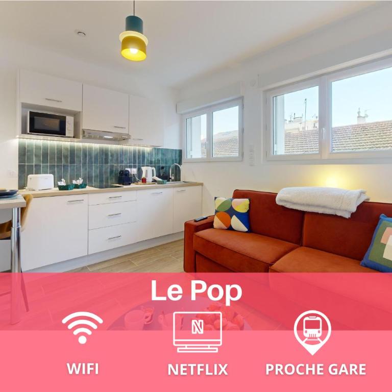 expat renting - Le Pop - Netflix - Proche gare - Appartamento con 1 Camera da Letto - 1