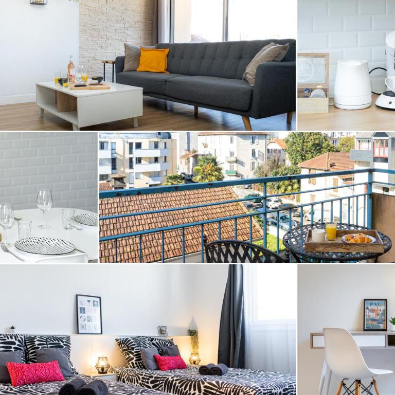 L'escapade Paloise, Balcon, Garage privé - Appartement 3 Chambres - 2