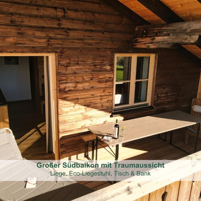 Stöger Chalets - Adults Only mit einzigartigem Panoramablick auf See, Alpen und Schloss Neuschwanstein - nur 2 Einheiten - One-Bedroom Chalet - 7