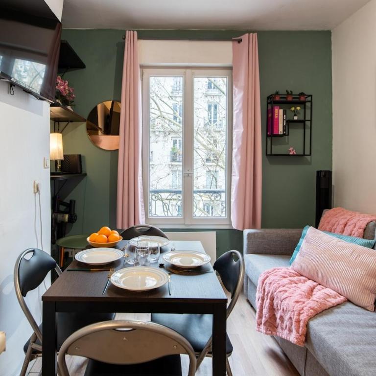 Stylish & Elegant I Metro is only 1minute away I Near Montmartre - Appartement 1 Chambre Deluxe - 15