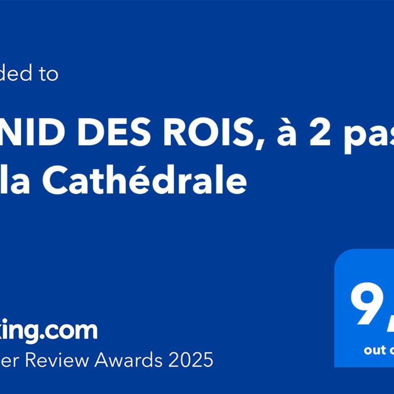 LE NID DES ROIS, à 2 pas de la Cathédrale - Appartamento con 1 Camera da Letto - 2