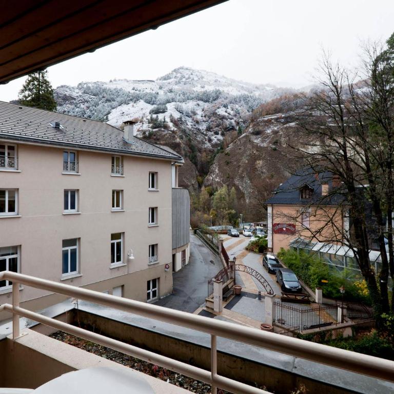 Studio confortable pour 2 avec balcon et WiFi à Brides-les-Bains - Studio - 8