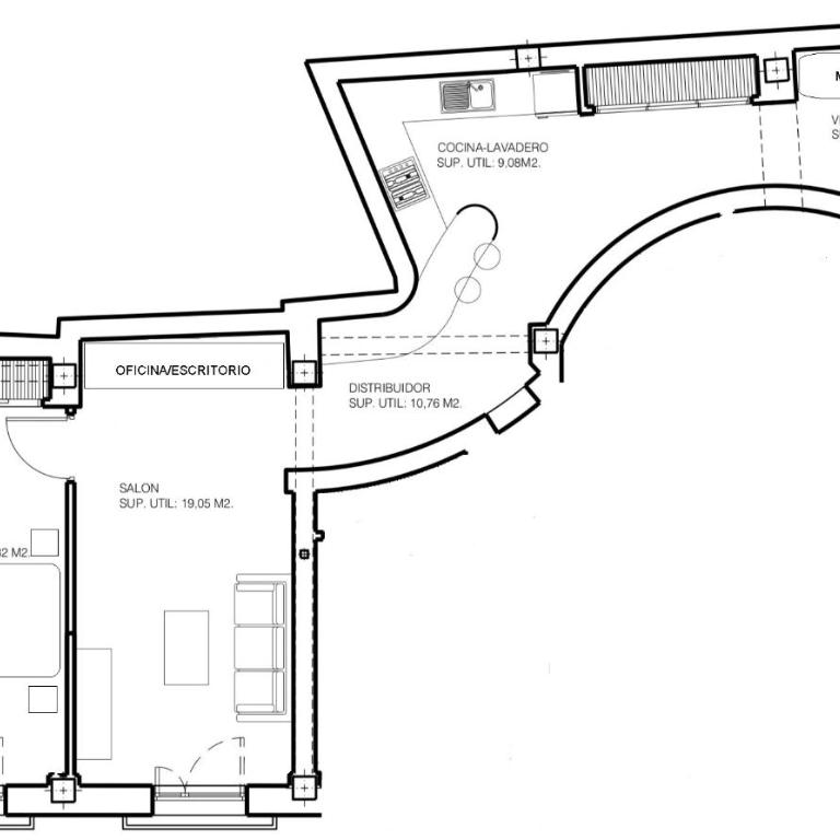 One Bedroom, Murphy Bed, Sofa Bed, Home-Office, Modern, Quiet, Fully Equipped, Powerful AC, 300 Mbps Fibre, Washer and Dryer - Apartamento de 2 dormitorios - 40