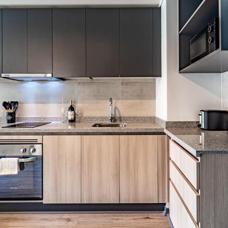 Acogedor y moderno depto con terraza en La Florida - Apartamento de 1 dormitorio - 3
