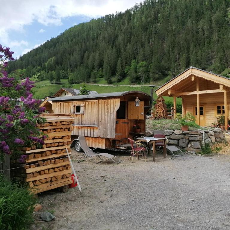Schlosswirts Wohnmobilstellplatz, Schäferwagen und Bauwagen Großglockner Hochalpenstrasse - Shepherd's wagon - 14