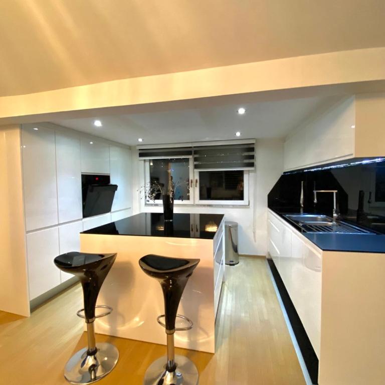 Luxury Studio Black & White - Two-Bedroom Apartment - 23