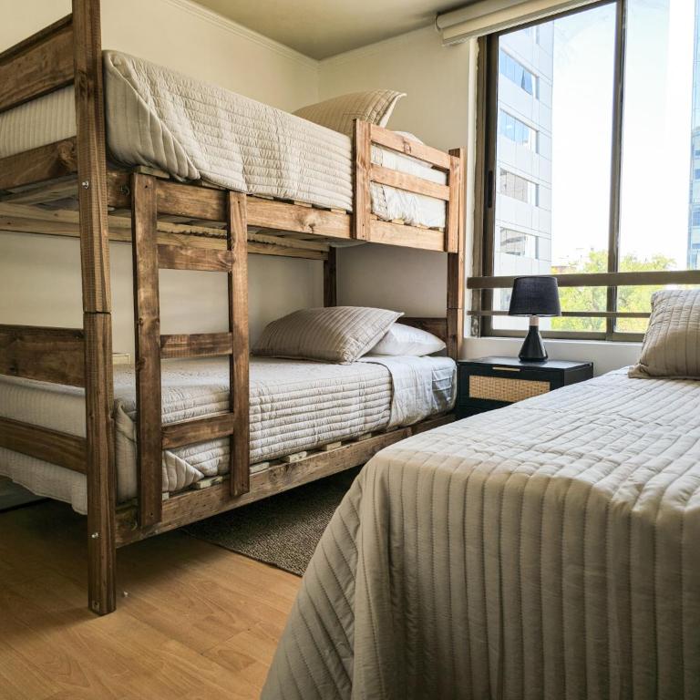 Dpto a pasos del Costanera center con aire acondicionado en Barrio el Golf - Apartamento de 2 dormitorios - 3
