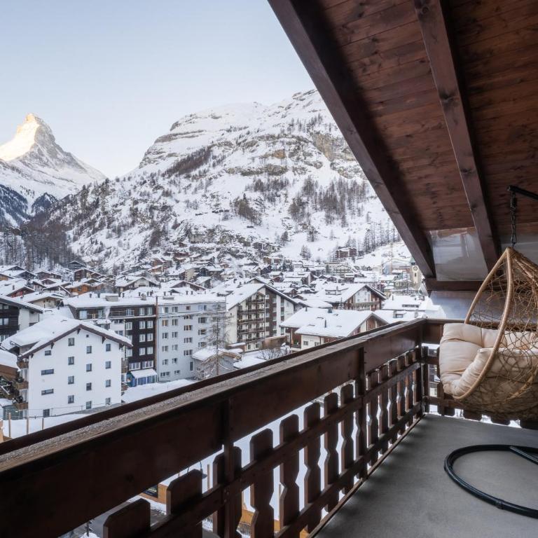 Hotel AMBiANCE - Penthouse-Apartment mit 3 Schlafzimmern mit Matterhornblick - 8