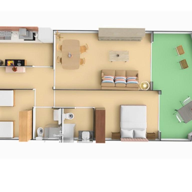 Vistas al mar - Apartamento Estándar de 2 dormitorios - 33