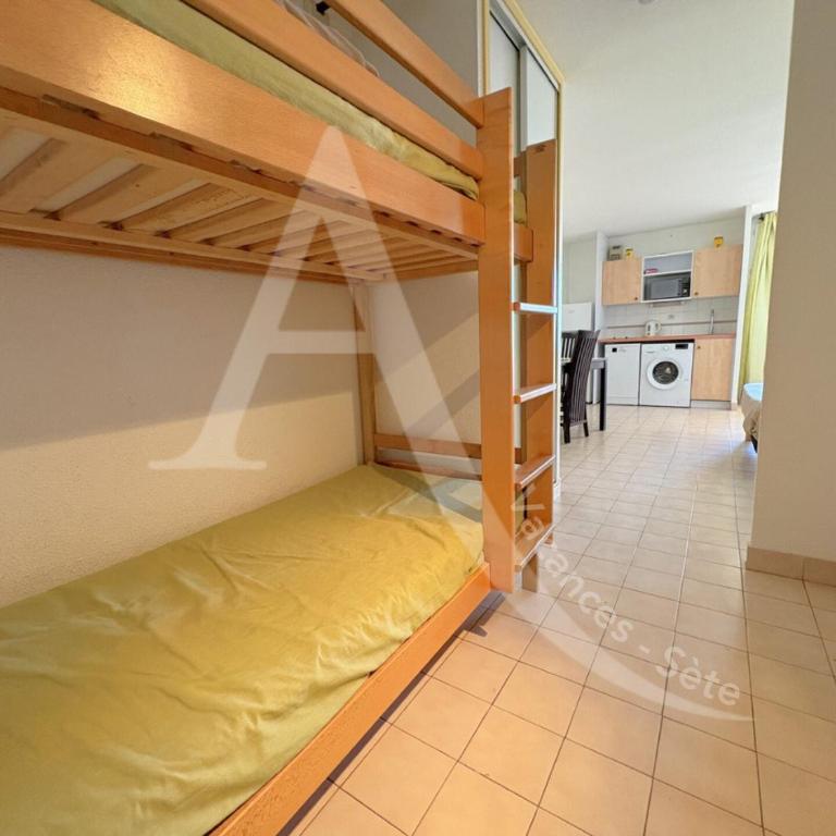 studio vue mer parking piscine tennis - Studio - 6