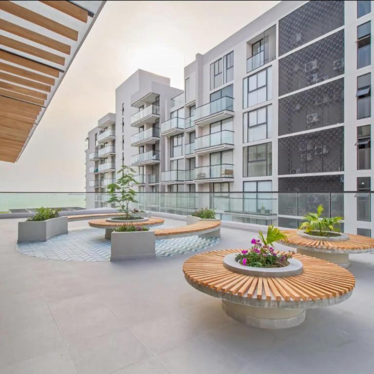 Moderno apto cerca a la playa - Apartamento de 1 dormitorio - 21