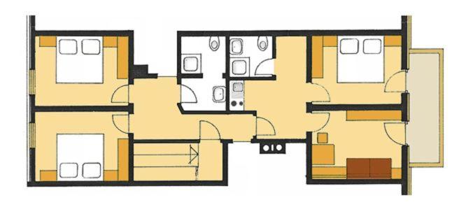 Pretzners Ferienwohnungen - Apartment mit 2 Schlafzimmern - 4