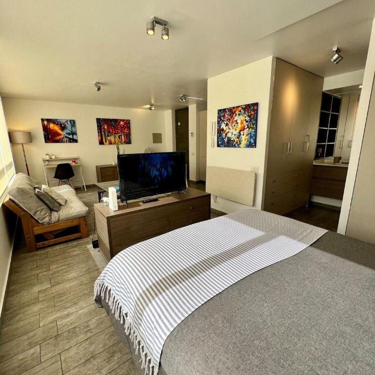 Equipado Estudio en Los Dominicos - Apartamento de 1 dormitorio - 5