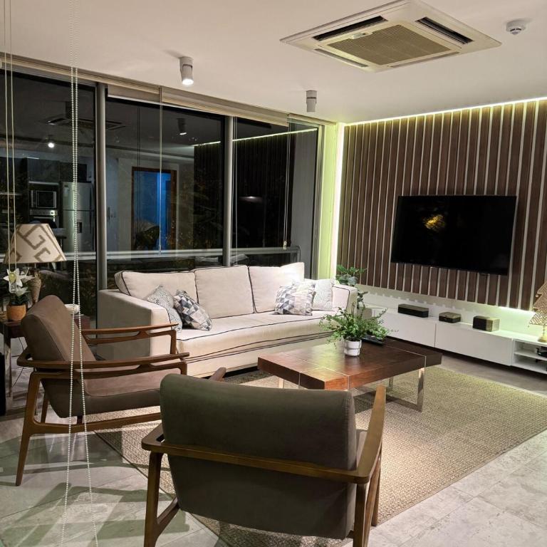 Hermoso Departamento cerca del Paseo Galería ! Manantiales Plaza - One-Bedroom Apartment - 5