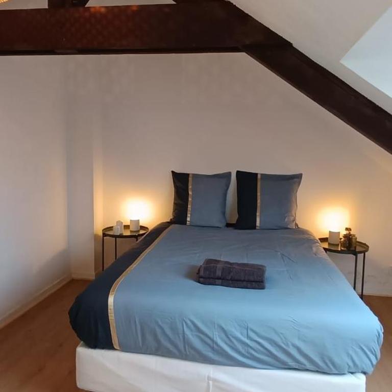 La Suite Mìmì 光 Duplex - 2chambres2Sallesd'eau - Second Lodge Rennes - Two-Bedroom Apartment - 1