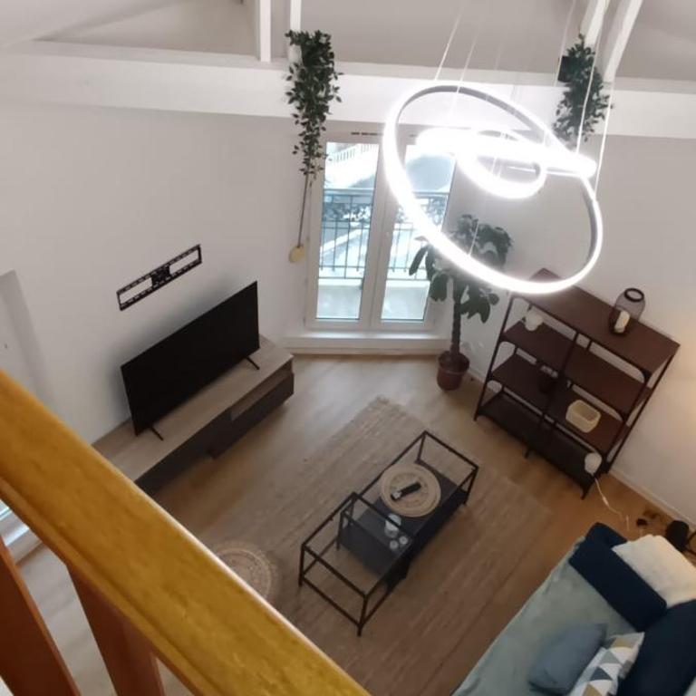 La Suite Mìmì 光 Duplex - 2chambres2Sallesd'eau - Second Lodge Rennes - Two-Bedroom Apartment - 22