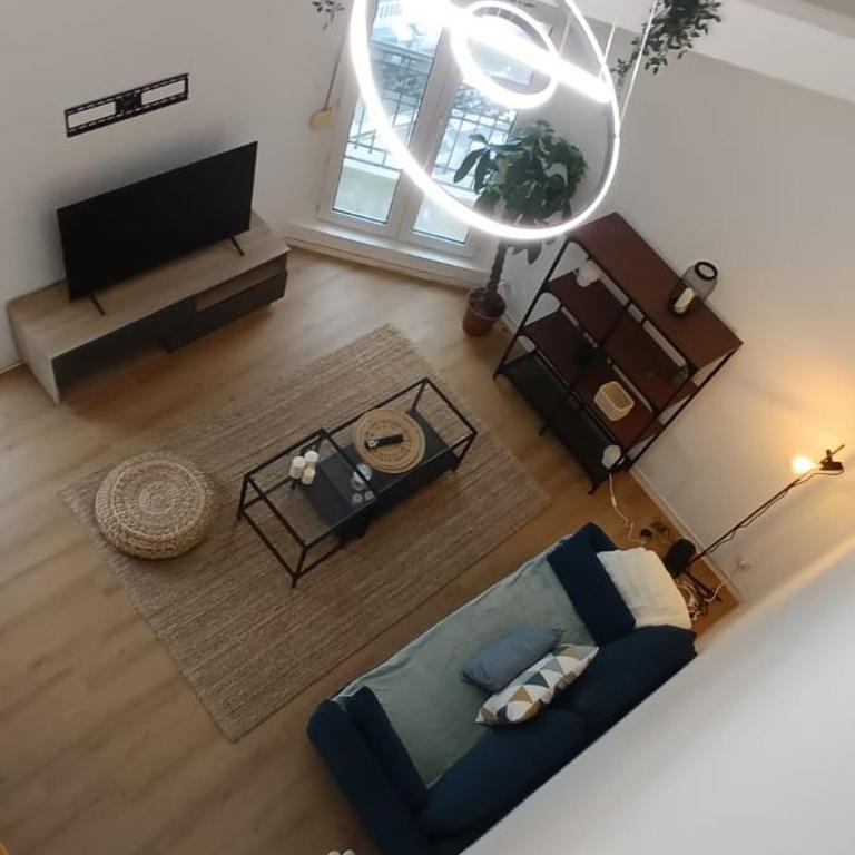 La Suite Mìmì 光 Duplex - 2chambres2Sallesd'eau - Second Lodge Rennes - Two-Bedroom Apartment - 24