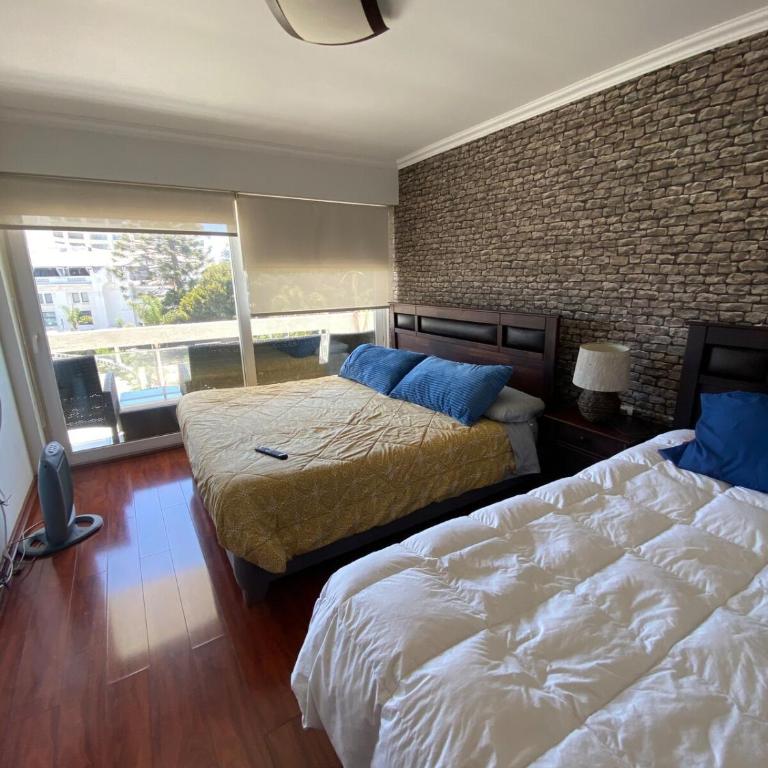 Depto Viña del mar 7 personas - Apartamento de 3 dormitorios - 4