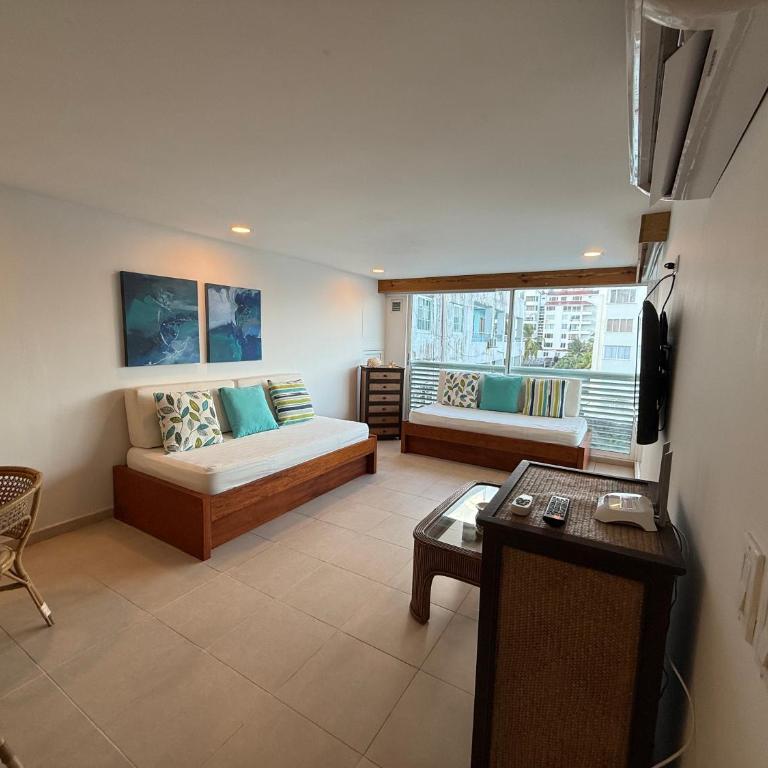 San Andrés espectacular apto frente al mar, WI-FI - Apartamento 1 dormitorio con vistas al mar y terraza - 2