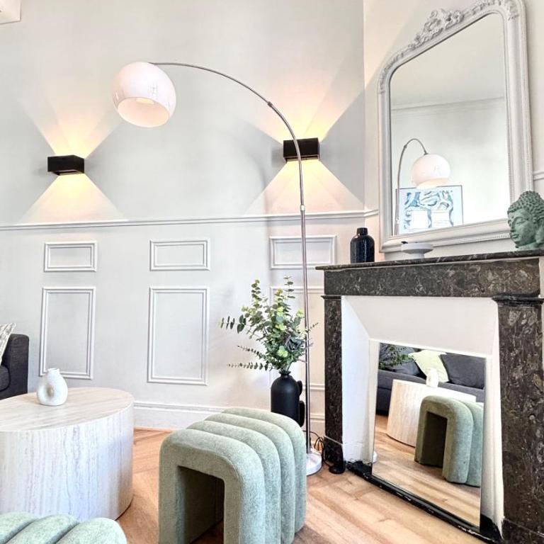 Appartement Haussmannien Gare Centre-ville Clim - Apartamento de 1 dormitorio - 14
