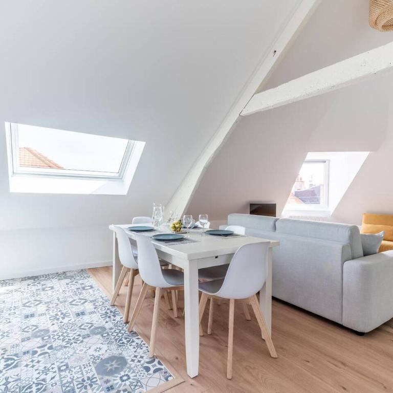 Calais BoisBlanc 4-6 personnes Centre Ville - Appartement 2 Chambres - 22