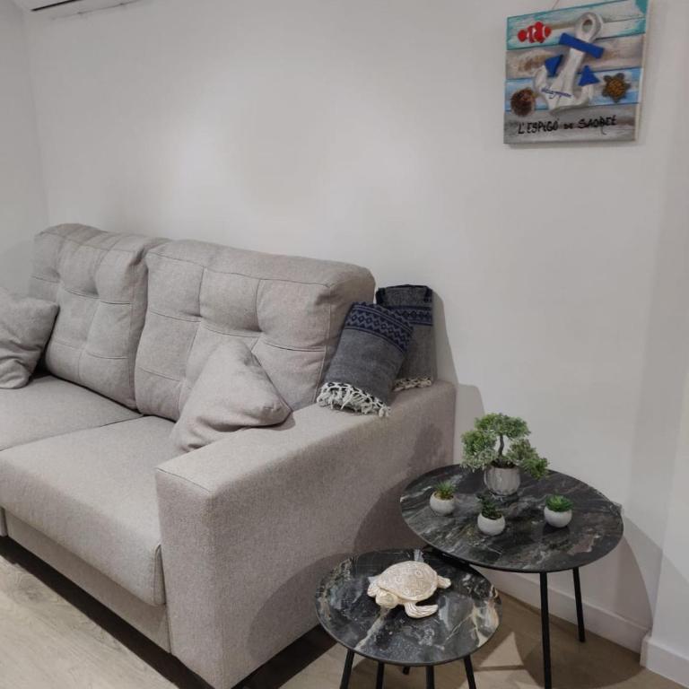 Apartamento L´espigo de Saoret primera linea playa Centro soleado y recien renovado - Two-Bedroom Apartment - 96