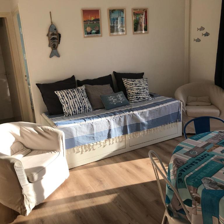 Appartement Type F2 climatise entre plage et port - Appartamento con 1 Camera da Letto - 8