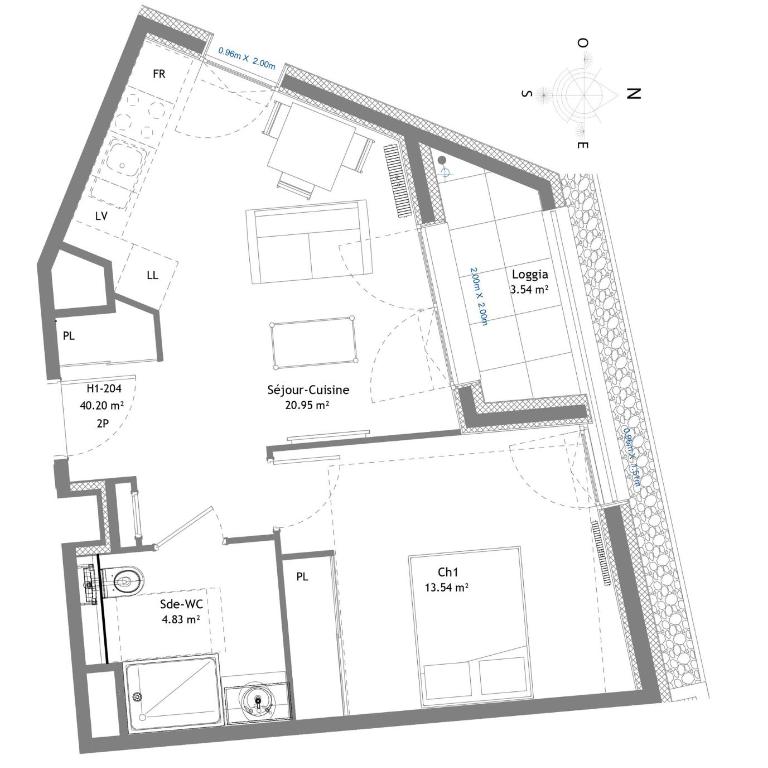 Le Rossignol - Appartement 1 Chambre - 6