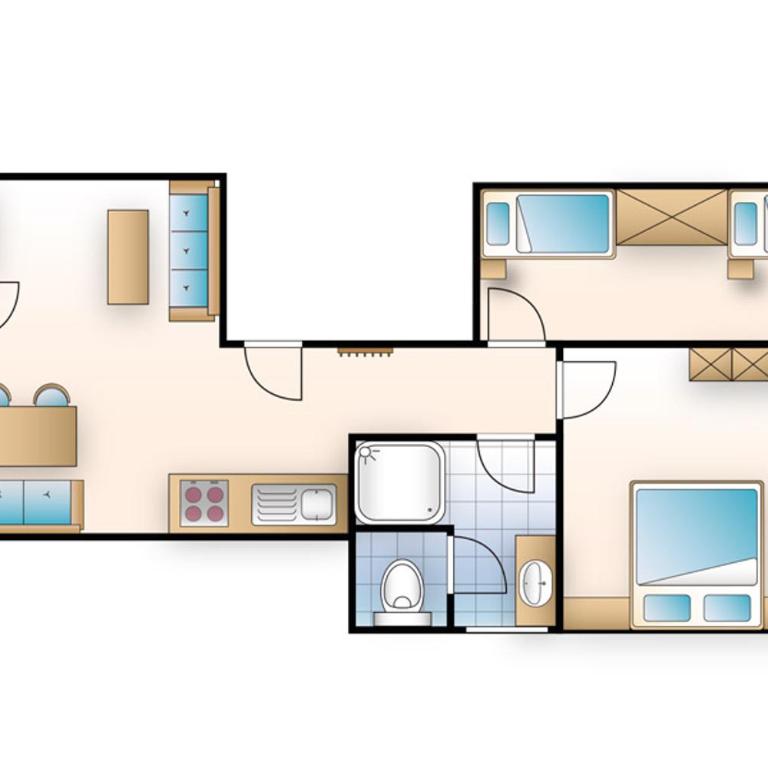 Gästehaus Alpseeblick - Apartment mit 2 Schlafzimmern - 3