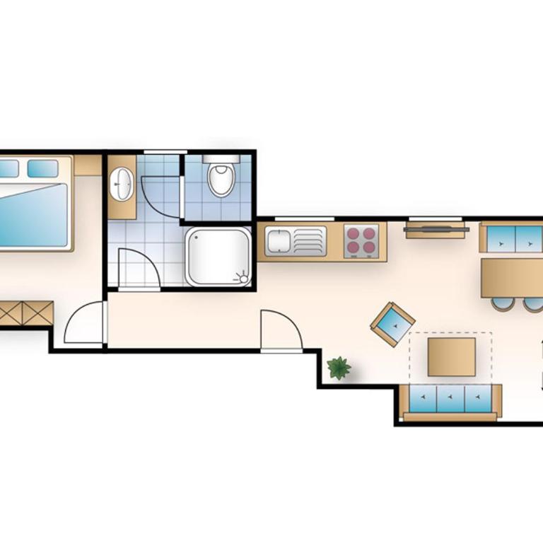 Gästehaus Alpseeblick - Apartment mit 1 Schlafzimmer - 5