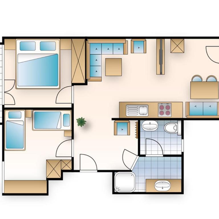 Gästehaus Alpseeblick - Apartment mit 2 Schlafzimmern - 9