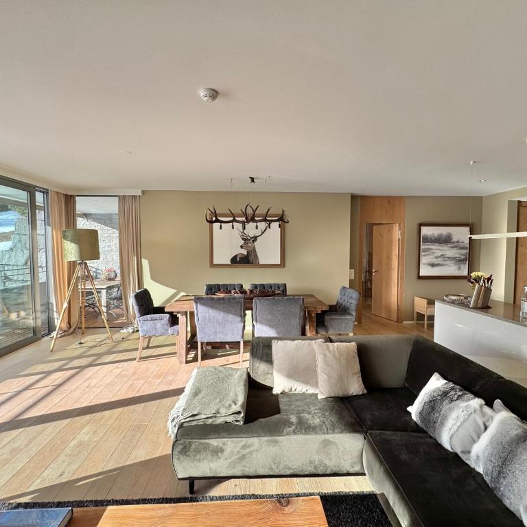 Alpine Luxury Apartment Davos with Spa Access to 5 Star Hotel - Apartment mit 2 Schlafzimmern - 18