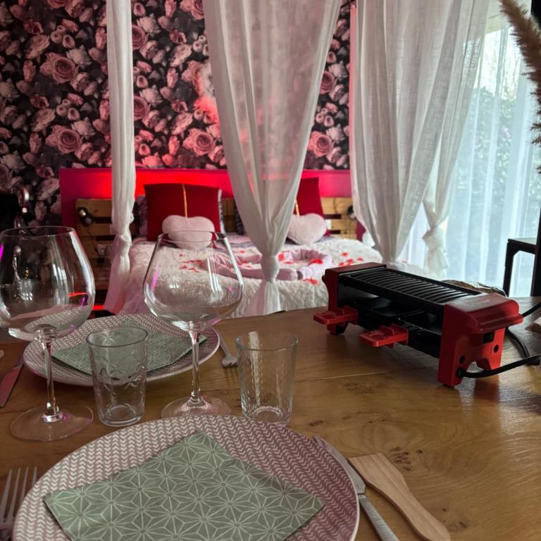 Romantisme et glamour 2 avec spa , clim et jardin - Appartamento con 1 Camera da Letto - 13
