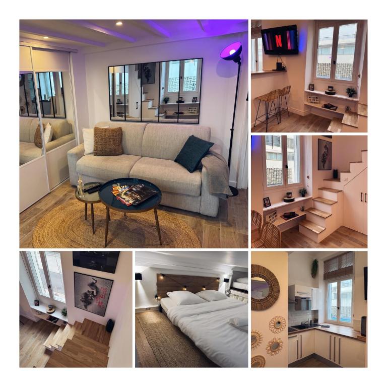 Cannes Croisette Festival Plage Mer Hammam Spa - Apartamento de 1 dormitorio - 1