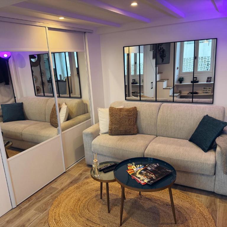 Cannes Croisette Festival Plage Mer Hammam Spa - Apartamento de 1 dormitorio - 2