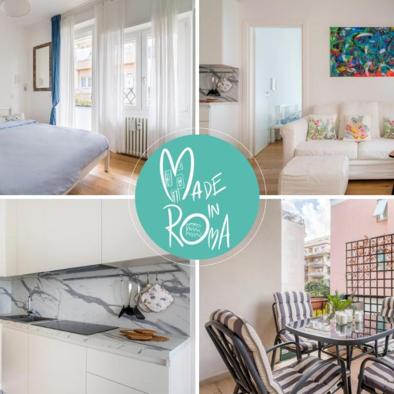 White Candle Apt, Close to San Pietro, Gemelli and City Center - Appartamento con 2 Camere da Letto - 23