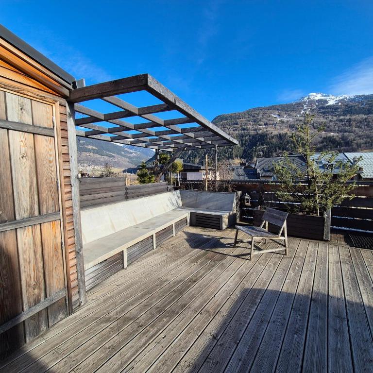 Plein centre ville, Sublime appartement avec terrasse - Bourg Saint Maurice - Apartment mit 3 Schlafzimmern - 20