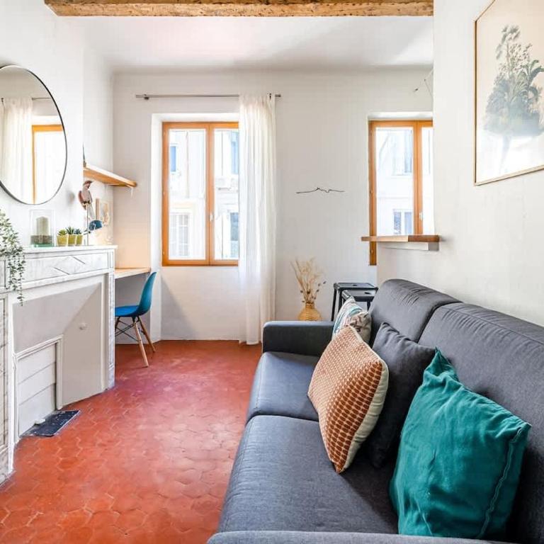 Immersion au coeur de Marseille - proche Gare et Canebiere et hyper-centre - Apartment - 4