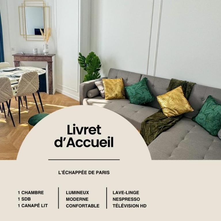 L'Échappée de Paris I Stade de France I Couple I Famille I Business - One-Bedroom Apartment - 10