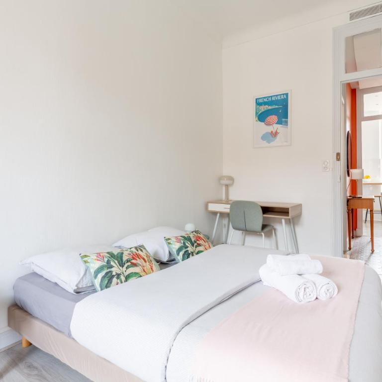 Appartement Retro-chic proche de la mer, 4 à 6 personnes - Appartement 2 Chambres - 4